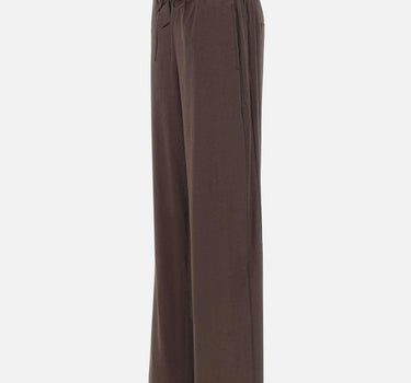 Pantaloni in misto lino V169722509 712CLV VINCE. 