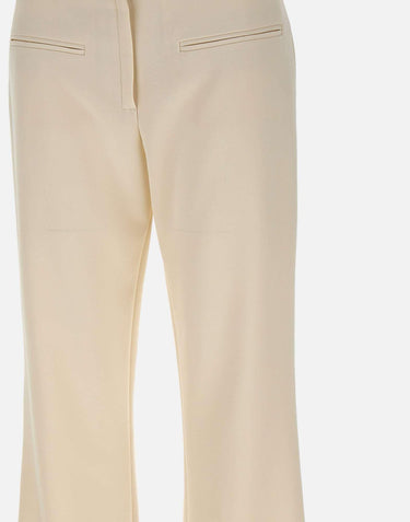 Pantaloni "Heritage Fluid Bootcut" 325CPA427PL0159 NATURAL COURREGES 