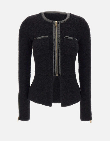 Cardigan "Daily" in lana MK38S57E2 110 ELISABETTA FRANCHI 