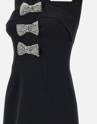 Abito "Eliana bow mini" 24041898 BLACK REBECCA VALLANCE 