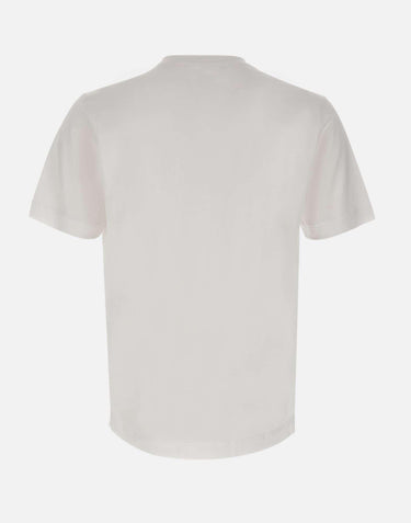 T-shirt in cotone Supima DK17103 BIANCO DIKTAT 