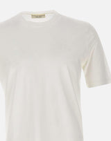 T-shirt in crêpe di cotone TSMC JCREPEU001 FILIPPO DE LAURENTIIS 