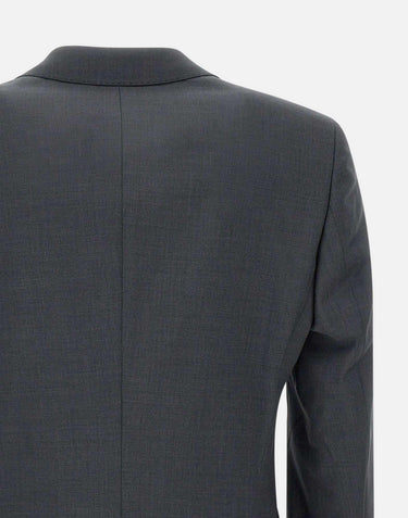 Blazer "H Huge"  in lana rigenerata 50537537 021 BOSS 
