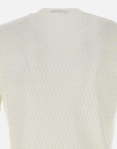 Maglia in cotone extrafine A021 F1001102 PAOLO PECORA 