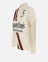 Polo con stampa VAQ11T004 OFFWHITE VAQUERA 