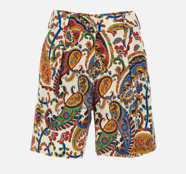Shorts con stampa paisley floreale WREB0012 99SAEH1X0801 ETRO 