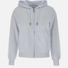 "Hoodie zip fleece sweatshirt" F35224 01 SUN68 