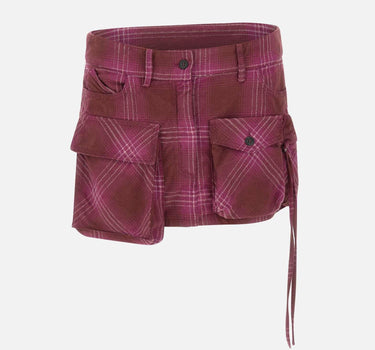 Mini skirt in cotone e lana 251WCR00136 CCC115AA114 THE ATTICO 