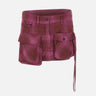 Mini skirt in cotone e lana 251WCR00136 CCC115AA114 THE ATTICO 