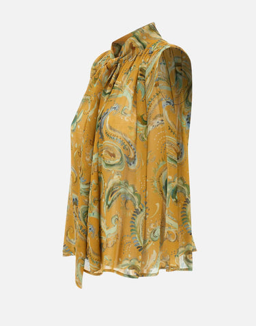 Top in viscosa con foulard 2613161202200 001 MARELLA 