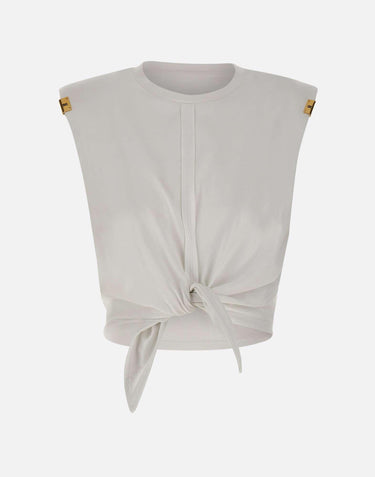 Top in jersey con nodo MA01161E2 270 ELISABETTA FRANCHI 