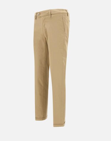 Pantaloni "Mucha10 " in cotone P24910LN 2U027F001 RE-HASH 