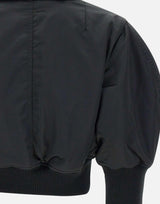 Giubbino in nylon lucido VAQ09J008 BLACK1 VAQUERA 