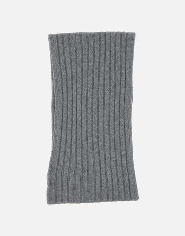 Sciarpa in lana e cashmere 13898 19615999GREY GRAN SASSO 