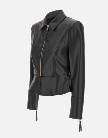 Giacca slim-fit in tessuto spalmato<BR/><BR/> CF5203E0624 22222 LIU-JO 