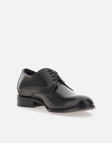 Stringate  "CL21" in pelle spazzolata CL21489 NERO DUCA DEGLI ABRUZZI 