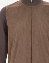Giacca in cotone e alcantara 57139 18044180 GRAN SASSO 
