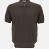 Polo con treccine e mezza zip 302310 170 KANGRA 
