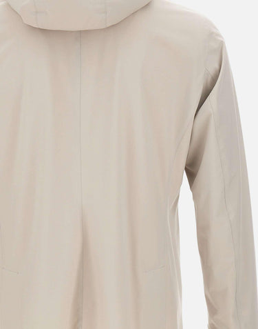 Giacca doppiopetto con cappuccio S10MUC966F 32403 MONTECORE 