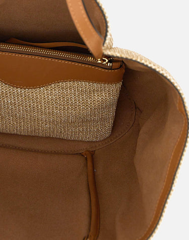 Borsa a spalla "Lily" BS12181 TWISTLSNATURALECUOIO GIANNI CHIARINI 