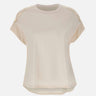 T-shirt con dettaglio gioiello G066Z100589N 002 ELENA MIRO' 