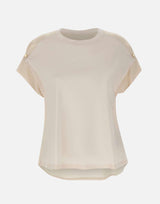 T-shirt con dettaglio gioiello G066Z100589N 002 ELENA MIRO' 