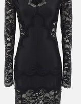 Abito lungo in pizzo 26PJR0231PA0170 P001 RABANNE 