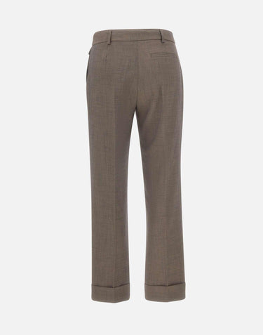 Pantaloni in tessuto mélange CA6367T577A P9578 LIU-JO 