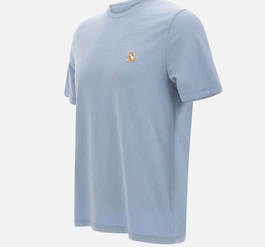 T-shirt "Chillax fox"  in cotone<BR/> LM00110KJ0008 0122 MAISON KITSUNE' 