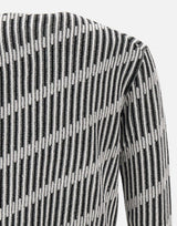 Maglia in lana e viscosa EM003517 AF19553FC005 EMPORIO ARMANI 