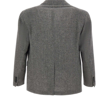 Blazer doppiopetto in lana 1SNY10BAI610017 N1253 TAGLIATORE 