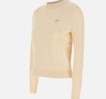 Maglia in lana, viscosa e cashmere K44247 31 SUN68 