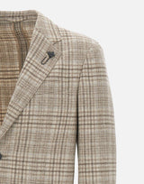 Blazer in lana e cashmere CN6202E AAIF65517210GR LARDINI 