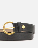 Cintura in pelle con fibbia tonda CNK00958 GRNNERO GIANNI CHIARINI 