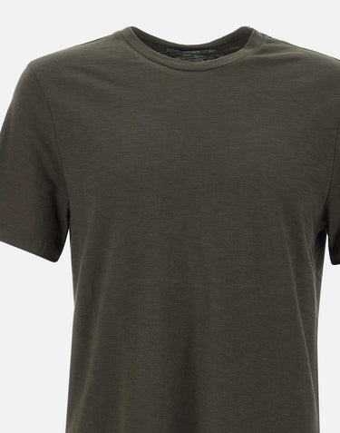 T-shirt in cotone fiammato 140121 232 KANGRA 