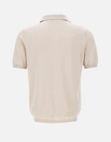 Polo in misto seta e cotone 300423 060 KANGRA 