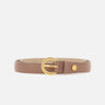 Cintura in pelle con fibbia tonda CNK00957 GRNMARABOU GIANNI CHIARINI 