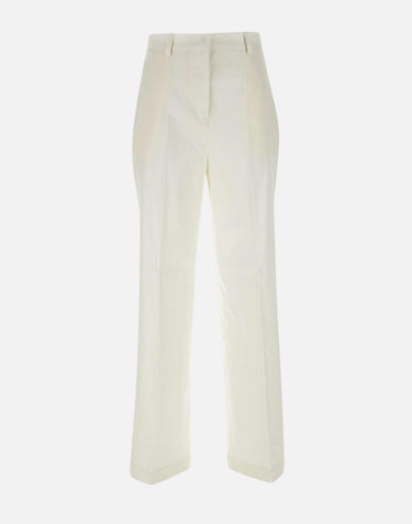 Pantaloni in lino e viscosa PADC02F411H549 21 FABIANA FILIPPI 