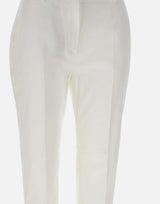 Pantaloni "David" in gabardina di cotone 2516131022600 001 MAX MARA STUDIO 