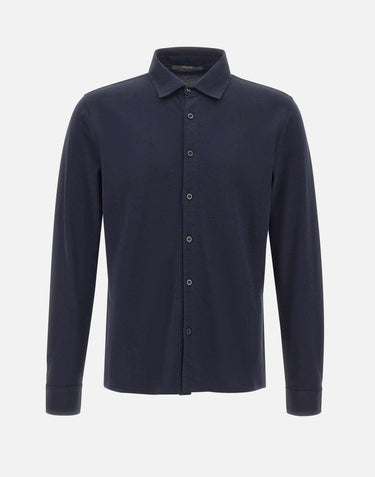 Camicia in jersey piquet 340035 038 KANGRA 