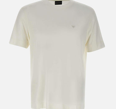 T-shirt in seta e modal EM002996 AF13721U0003 EMPORIO ARMANI 