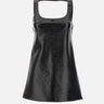 Reedition Vinyl Dress PERCRO036VY0003 BLACK COURREGES 