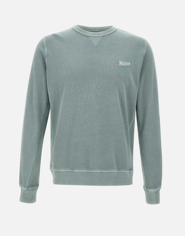 Felpa "Garment dyed" in puro cotone CFWOSW0261 MRUT40406642 WOOLRICH 