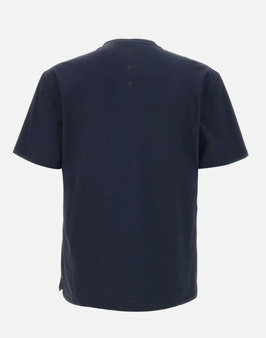 T-shirt  in cotone PA1019 BLUE PREMIATA 