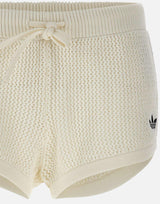 Shorts a maglia uncinetto KC6477 WHITE ADIDAS 