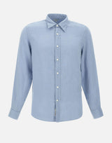Camicia in lino CFWOSI0113 MRUT337230052 WOOLRICH 