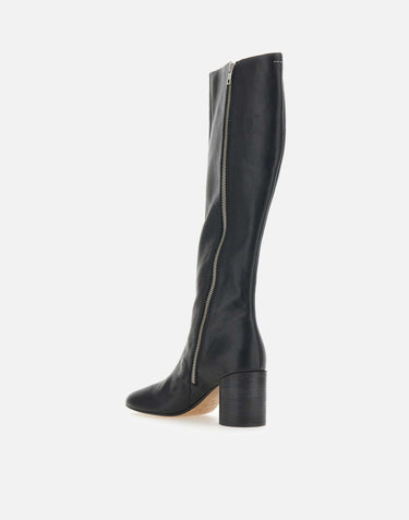 Stivali in pelle S59WW0110 P5000T8013 MM6 MAISON MARGIELA 
