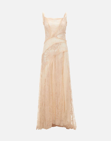 Abito lungo in pizzo 4A456A N0147 BLUMARINE 