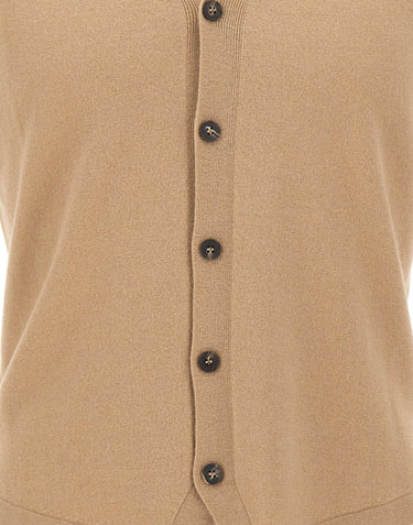 Gilet in lana vergine 400833 022 KANGRA 