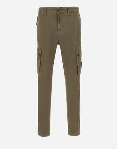 Pantaloni in twill di cotone 3100034S00L1 V0154 STONE ISLAND 